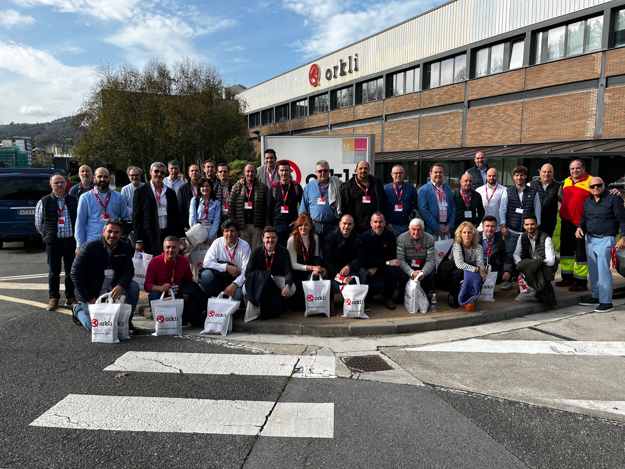 Visita del grupo de compras FYCE a Orkli 