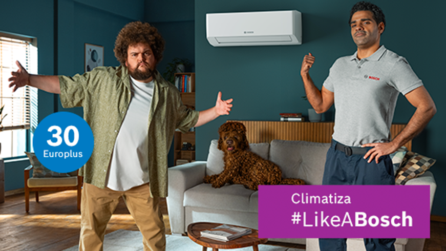 La nueva campaña de Junkers Bosch invita a climatizar #LikeABosch