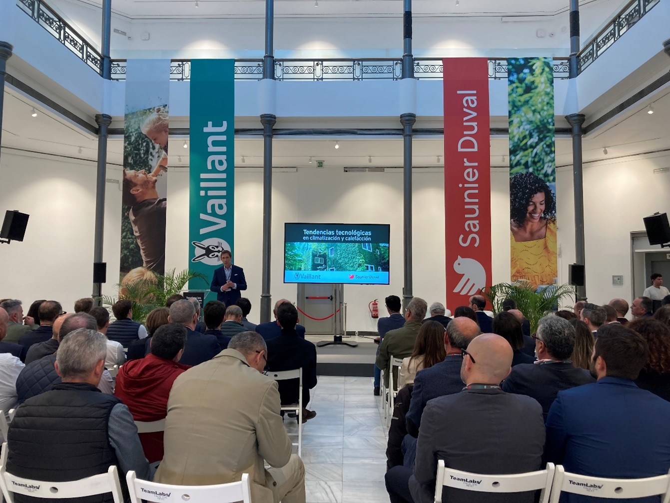 Vaillant y Saunier Duval reúnen en Madrid a las principales promotoras españolas