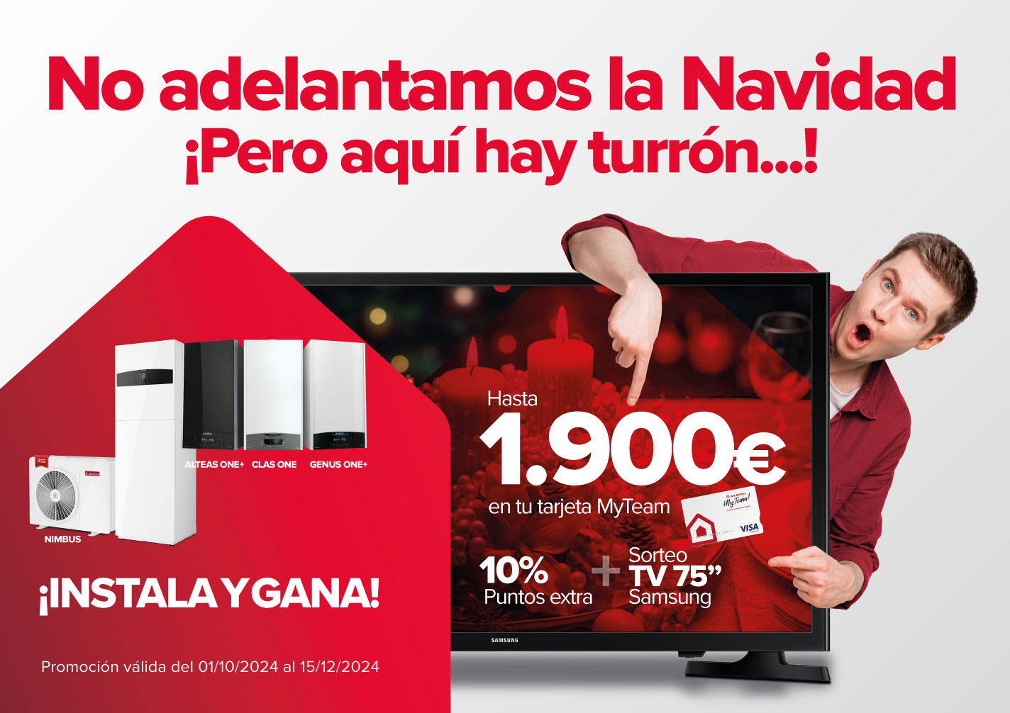 Ariston lanza su gran promoción de invierno para instaladores: 