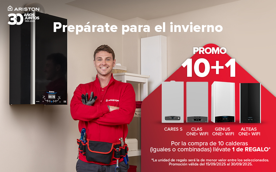 Nueva promoción para instaladores: prepara el invierno con Ariston