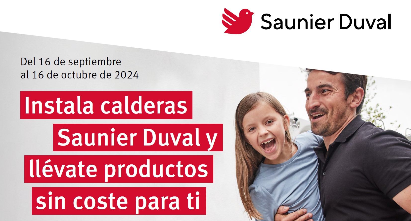 Productos sin coste con las calderas Saunier Duval