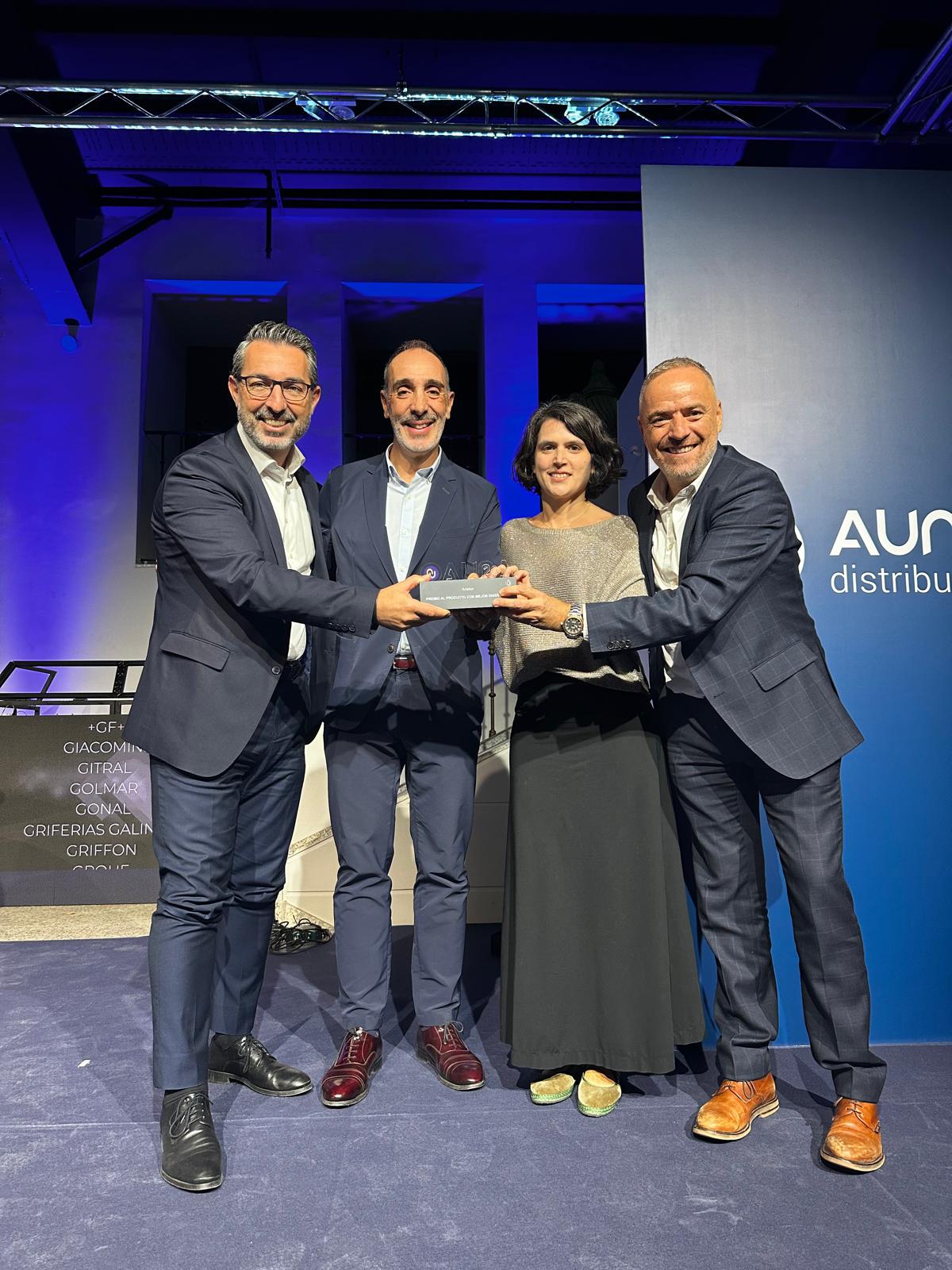 Ariston gana el Premio AÚNA al Mejor Diseño por su bomba de calor NUOS Split Inverter WiFi